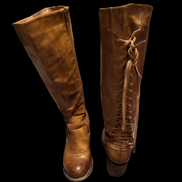 torrid Shoes - Torrid, size 8, cognac